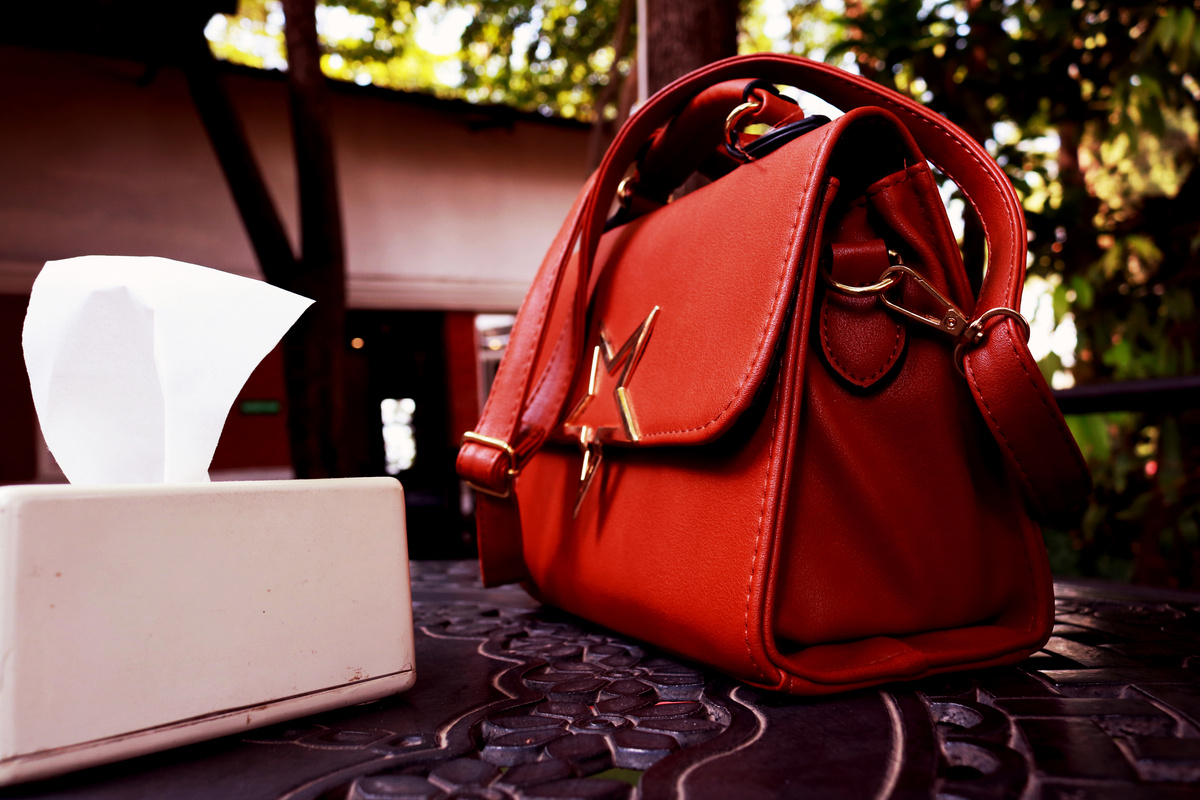 Red Leather Bag